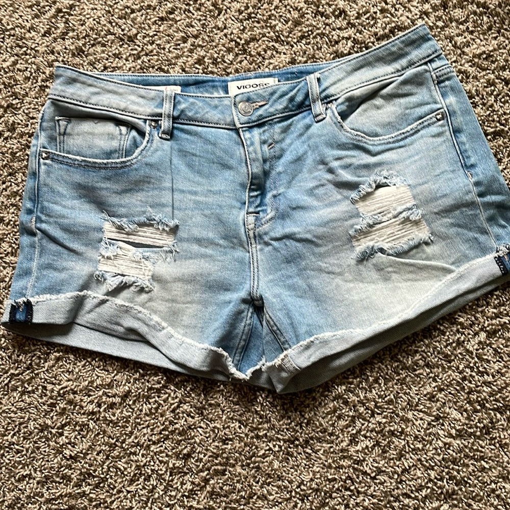 Vigoss Women’s Distressed Jean Shorts